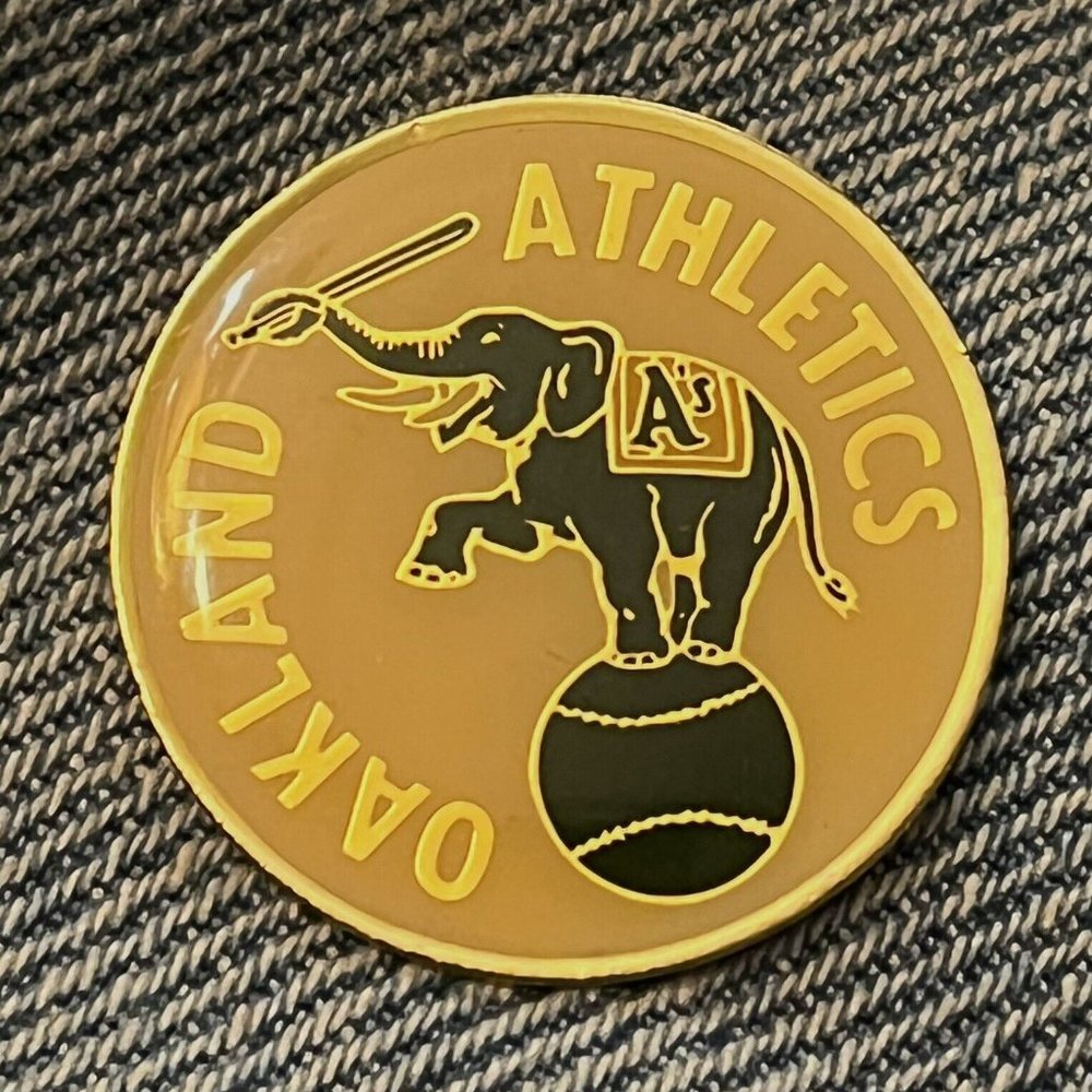 Oakland Athletics Lapel Pin ~ MLB ~ A's Elephant Logo ~ Harry Elephante